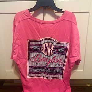 Pink Baylor bears shirt